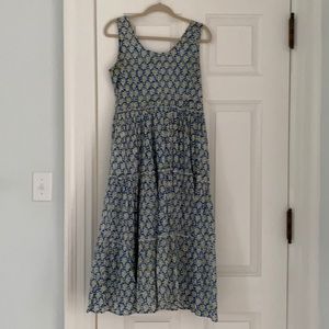 blockprint sundress